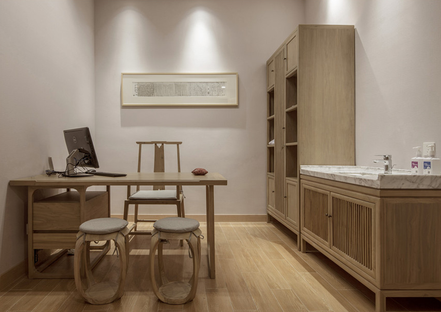 中醫(yī)桌、中醫(yī)椅、鼓凳